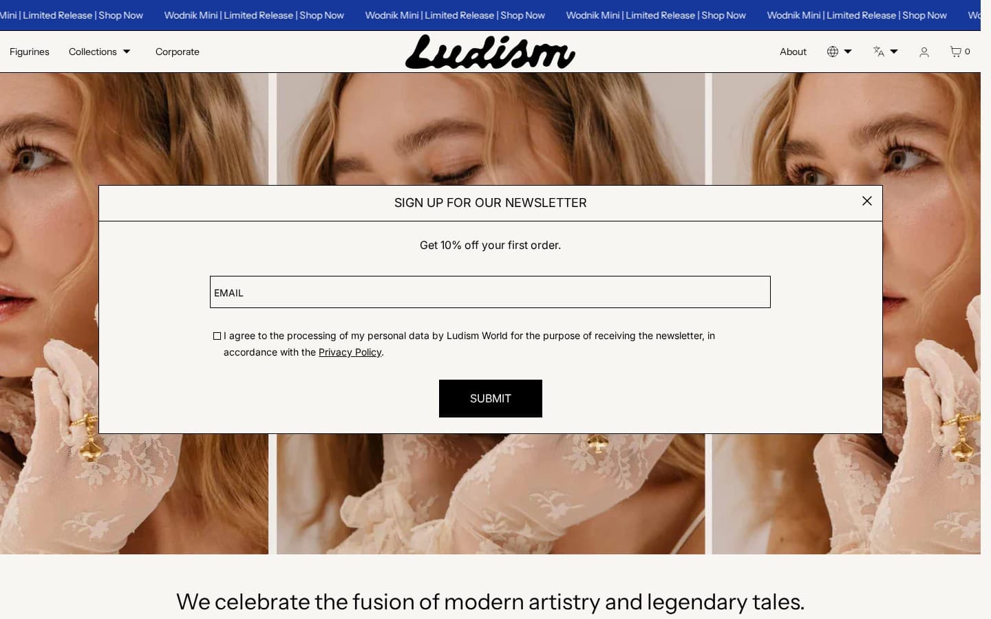 Ludism — sklep Shopify, Marka artystyczna